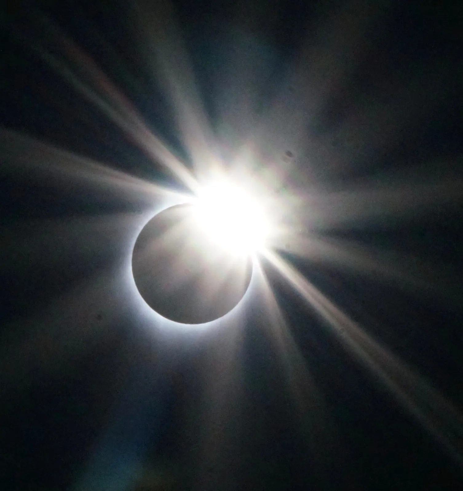 A total solar eclipse.